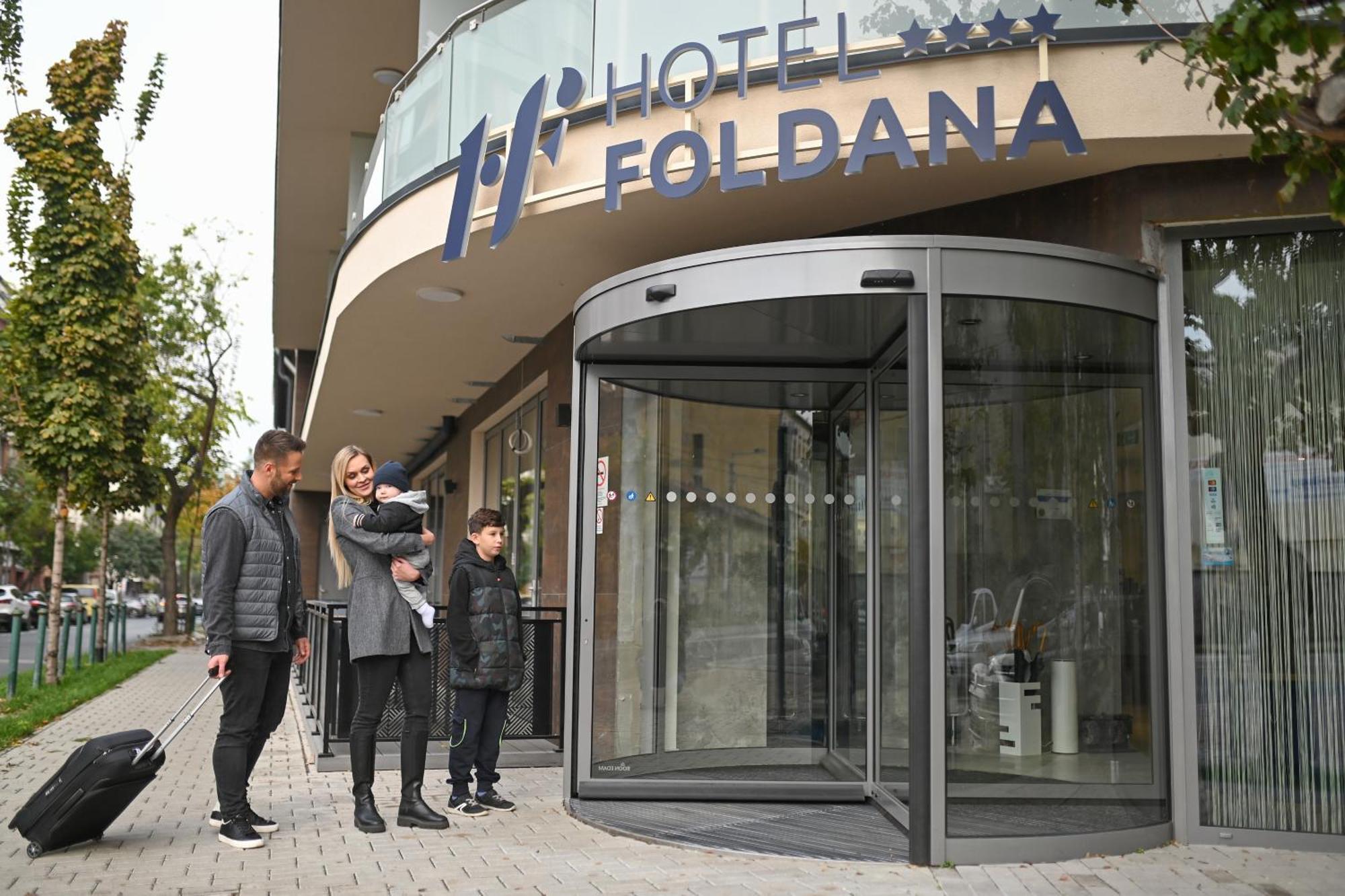 Hotel Foldana Budapest Eksteriør bilde