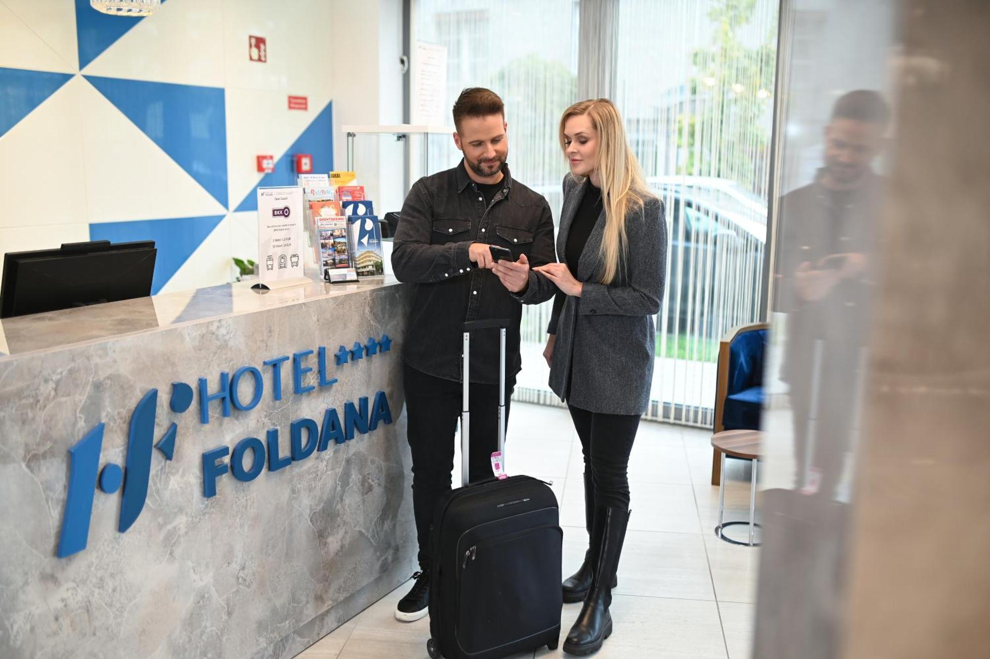 Hotel Foldana Budapest Eksteriør bilde